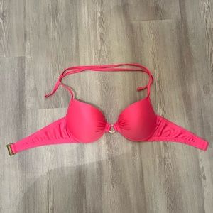 Smart & sexy bright coral 36C bikini top